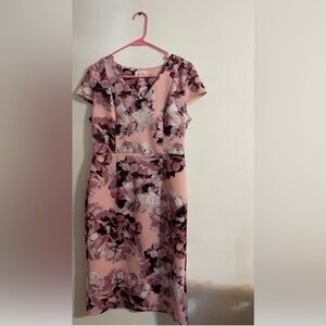 Beautiful pink floral dress